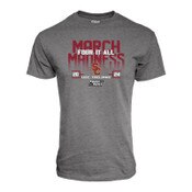 USC Trojans Unisex Gray Women's Basketball 2024 March Madness T-Shirt